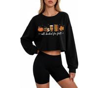 Cocila Sudadera Mama Sudaderas All Booked para Otoño Mujer, Camisa De Manga Larga, Invierno Deporte Mujer Rayas con Cremallera Tallas Grandes Pijama Marron Navideñas Negra Basica Navideña Lilas