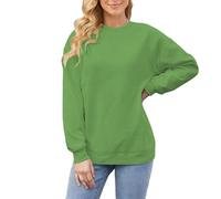 Cocila Sudadera Mujer Deporte con Capucha, Informal Y Cómoda, De Manga Larga Cuello Estampado Acuarela para (Verde, XL) Invierno Naranja Rayas Rojas Blancas Sudaderas Navidad Rosa Mama Lilas
