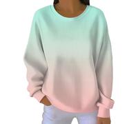 Cocila Sudaderas Mujer Oversize Sudadera con De Concientización sobre El Cáncer Mama Women's Kind Mind Wear (Light Rosa, S) Invierno Talla Grande Navideña Familiar Navidad Vestido Cremallera D