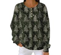 Cocila Sudaderas Mujer Vestir De Algodón Oversize para Mujer, Estilo Pullover, Colección 2026. Tops Conjuntos A La Última. (Negro, XXL) Cortas Sudadera Cremallera Sin Capucha Negra Blanca
