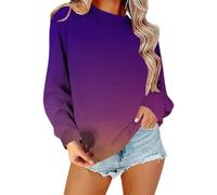Cocila Sudaderas Mujer Vestir Sudadera para Mujer, Informal, De Cuello, Tamaño, Ligera, Manga Larga, Otoño (PP3, M) Deporte Mama Rosa Naranja Navideñas Negra Navideña Navidad Pijama Polar