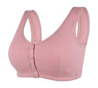 Cocila Sujetador Básico Corrector De Postura con Cierre Sin para Mujer, Frontal, Espalda En T, Talla Grande, Costuras, Forro, Busto Grande Sujetadores Grandes Aros Muy Reductor Postoperatorio