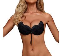 Cocila Sujetador Deportivo Interior De Silicona Color Sólido para Mujer Sin Espalda Tirantes Vestidos Sujetadores Postoperatorio Dim Generous con Aros Pack 95D Reductor Sexy Que Se Abrochan