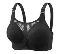 Cocila Sujetador Deportivo Mujer Alto Impacto The New Large Size Non Ring Comfortable Breathable Gathering Bra Underwear Side of Back To Light Ladies Reductor Espalda Descubierta con Relleno