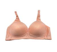 Cocila Sujetador Deportivo Mujer Large Cup Without Ring Oversized Bra Women's Underwear Comfortable Thin Fixed Double Shoulder Straps Back Four of Buckle The Same Sujetadores Sin Aros Invisible