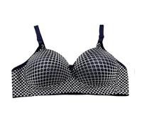 Cocila Sujetador Deportivo Mujer Large Cup Without Ring Oversized Bra Women's Underwear Comfortable Thin Fixed Double Shoulder Straps Back Four of Buckle The Same Sujetadores Sin Aros Invisible
