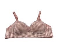 Cocila Sujetador Deportivo Mujer Large Cup Without Ring Oversized Bra Women's Underwear Comfortable Thin Fixed Double Shoulder Straps Back Four of Buckle The Same Sujetadores Sin Aros Invisible