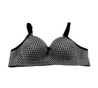 Cocila Sujetador Deportivo Mujer Large Cup Without Ring Oversized Bra Women's Underwear Comfortable Thin Fixed Double Shoulder Straps Back Four of Buckle The Same Sujetadores Sin Aros Invisible