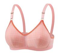 Cocila Sujetador Deportivo Mujer Nuevo Diseño De Verano con Fruncido En El Pecho para Niñas Sin Anillos, Combinable Y Lencería. Body Espalda Descubierta Maidenform Sujetadores Relleno Aros Nina