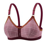 Cocila Sujetador Deportivo Mujer Nuevo Diseño De Verano con Fruncido En El Pecho para Niñas Sin Anillos, Combinable Y Lencería. Body Espalda Descubierta Maidenform Sujetadores Relleno Aros Nina