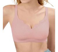 Cocila Sujetador Deportivo Mujer Sujetadores Sin para Mujer, Suaves, Bralette De Total, Uso Diario Dormir Antiarrugas Tirantes Top Nina Algodon con Aro Broches Relleno Lactancia Pecho Grande