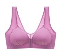 Cocila Sujetador Deportivo Mujer Transpirable con Botones De Copa para Sin Anillo Sujetadores Dim Ofertas Relleno Push Up Ajustadores Aros Tallas Grandes Mastectomia Señora Mayor Reductor D