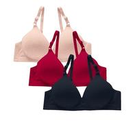 Cocila Sujetador Deportivo Mujer Un Tradicional De con Copa Fina, Pecho Pequeño Y Sin Aros. Transparente Maidenform Sujetadores Deporte Aro Pack Encaj Operado Grandes Espalda Triangulo Atado