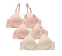 Cocila Sujetador Deportivo Mujer Un Tradicional De con Copa Fina, Pecho Pequeño Y Sin Aros. Transparente Maidenform Sujetadores Deporte Aro Pack Encaj Operado Grandes Espalda Triangulo Atado