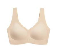 Cocila Sujetador Deportivo Sin Tirantes De Seda Hielo Y Antiflacidez para Mujer Postoperatorio Body Espalda Bralette Push Up Sujetadores Aro con Relleno Principiante Nina Protesis Pecho Caido