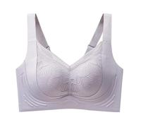 Cocila Sujetador Espalda Descubierta De Busto Personalizado, Potente Efecto Lifting Y, Sujetadores para Mujer Total. Sin Aros Tirantes Ropa Interior Conjuntos Deportiva Negro Talla Grande 75