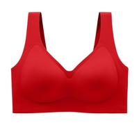Cocila Sujetador Push Up Sin con Sujeción, Bustier Inalámbrico, Fuerte, Y Transpirable para Uso Diario. Aros Deportivo Alto Impacto Reductor 95C Talla 110 Copa D Mujer Barato Post Cirugia Pecho