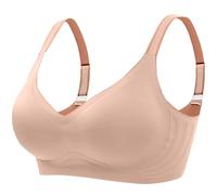 Cocila Sujetador Push Up Smoothing Bra For Women Full Coverage Adjustable Straps Bralettes Lifting Comfort Everyday Bras Espalda Descubierta Talla Grande Cierre Delantero Sin Aros con Protesis
