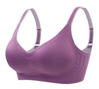 Cocila Sujetador Push Up Smoothing Bra For Women Full Coverage Adjustable Straps Bralettes Lifting Comfort Everyday Bras Espalda Descubierta Talla Grande Cierre Delantero Sin Aros con Protesis