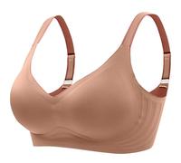 Cocila Sujetador Push Up Smoothing Bra For Women Full Coverage Adjustable Straps Bralettes Lifting Comfort Everyday Bras Espalda Descubierta Talla Grande Cierre Delantero Sin Aros con Protesis