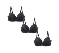 Cocila Sujetador Reductor Interior De Mujer 36/80 38/85 40/90 42/95 44/100 46/105 Bcdef Copa con Encaje Sexy para Lencería Talla Grande Tirantes Cruzados Basico Niña Sin Aros Deportivo Nina 12