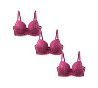 Cocila Sujetador Reductor Interior De Mujer 36/80 38/85 40/90 42/95 44/100 46/105 Bcdef Copa con Encaje Sexy para Lencería Talla Grande Tirantes Cruzados Basico Niña Sin Aros Deportivo Nina 12