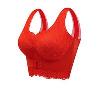 Cocila Sujetador Reductor para Mujer Sin Aros Costuras con Almohadillas El Pecho De Belleza Interior Deportiva Diaria Deporte Muy Sujetadores Postoperatorio 95D Grande Invisible Bras For Large