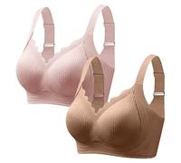 Cocila Sujetador Sin De Talla Grande para Mujer Nuevo Transpirable Pechos Grandes Lucir Una Pequeña Belleza En La Espalda. Sujetadores Lactancia Relleno Sostenes Mujer Aros Adhesivo