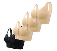 Cocila Sujetador Sin para Mujer Cómodo con Cierre Frontal Tirantes Anchos Y Total Soporte Uso Diario. Sujetadores Segunda Mujer Deportivo 95B Bandeau Soutien Invisible 95A Bras For