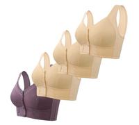 Cocila Sujetador Sin para Mujer Cómodo con Cierre Frontal Tirantes Anchos Y Total Soporte Uso Diario. Sujetadores Segunda Mujer Deportivo 95B Bandeau Soutien Invisible 95A Bras For