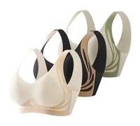 Cocila Sujetador Sin Tirantes Antiflacidez, Aros, Total, Cómodo con Aros Y Relleno Conjunto Ropa Interior Mujer Sujetadores Cruzado Magico Nina 11 Anos 10 Talla 80 Niña Top Verano De Colores