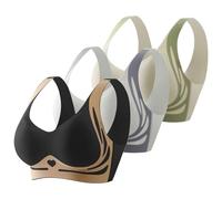 Cocila Sujetador Sin Tirantes Antiflacidez, Aros, Total, Cómodo con Aros Y Relleno Conjunto Ropa Interior Mujer Sujetadores Cruzado Magico Nina 11 Anos 10 Talla 80 Niña Top Verano De Colores