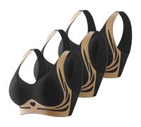 Cocila Sujetador Sin Tirantes Antiflacidez, Aros, Total, Cómodo con Aros Y Relleno Conjunto Ropa Interior Mujer Sujetadores Cruzado Magico Nina 11 Anos 10 Talla 80 Niña Top Verano De Colores