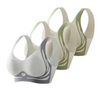 Cocila Sujetador Sin Tirantes Antiflacidez, Aros, Total, Cómodo con Aros Y Relleno Conjunto Ropa Interior Mujer Sujetadores Cruzado Magico Nina 11 Anos 10 Talla 80 Niña Top Verano De Colores