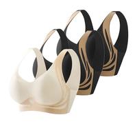 Cocila Sujetador Sin Tirantes Antiflacidez, Aros, Total, Cómodo con Aros Y Relleno Conjunto Ropa Interior Mujer Sujetadores Cruzado Magico Nina 11 Anos 10 Talla 80 Niña Top Verano De Colores