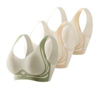 Cocila Sujetador Sin Tirantes Antiflacidez, Aros, Total, Cómodo con Aros Y Relleno Conjunto Ropa Interior Mujer Sujetadores Cruzado Magico Nina 11 Anos 10 Talla 80 Niña Top Verano De Colores