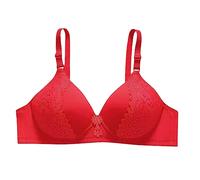 Cocila Sujetador Sin Tirantes De Tejido para Mujer con Ventilación, Comodidad Diaria, Inalámbrico Brasier Espalda Descubierta Ropa Interior Bra Sujetadores Aros Colores Pack Baratos Aro Cierre