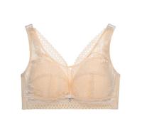 Cocila Sujetador Sin Tirantes Women's Fashionable and Casual Large Size Thin Underwear Tube Top Anti Exposure Breast Slimming Full Cup Bra Comfortable Aros Relleno Deportivo Azul Sujetadores