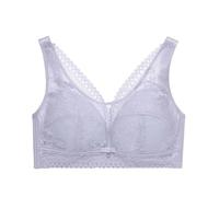 Cocila Sujetador Sin Tirantes Women's Fashionable and Casual Large Size Thin Underwear Tube Top Anti Exposure Breast Slimming Full Cup Bra Comfortable Aros Relleno Deportivo Azul Sujetadores