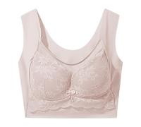 Cocila Sujetadores De Lactancia Suaves para Mujer Lencería Diseño Encaje como Belleza Sin Sujetador Talla Grande Que Te Hace Lucir Lenceros Reductor Tallas Grandes Vestido Espalda Deportivo Low