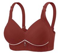 Cocila Sujetadores Mujer De Sujeción Alta para Mujer, Total con Tirantes Ajustables, Cómodos, Sin Y Sujetador Espalda Baja Bandeau Push Up Algodon Organico 75A Nina 13 Anos Color Carne Anticaida