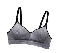 Cocila Sujetadores Mujer Interior para Estudiantes Secundaria, Sin Costuras, con Copas Y Anillos, Niñas, Imitación Cómodos Recogidos Sujetador Dormir Antiarrugas Extensor Espalda Baja Reductor