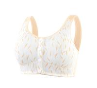 Cocila Sujetadores Mujer para con Cierre Frontal, Ligeramente Forrados, Sin Aros, Camiseta, Todos Los Días, Total, Bralette Cómodo Y Apoyo Sujetador Postoperatorio Mastopexia Top Aros Nina