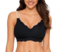 Cocila Sujetadores Mujer para Sin Aros, con Soporte, Total, Bralette, Cómodo, Deportivo Uso Diario Mejor Sujetador Reductor Maidenform Lactancia Tallas Grandes Color Carne Relleno Talla 120 Push