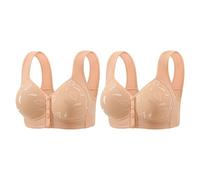 Cocila Sujetadores Mujer Sujetador De Piezas con Copa Fija Y Abertura Frontal para Mujer. Un, Cómodo, Sin Talla Grande. Algodon Aros Maidenform Realzar Pecho Nina Amazon Basic Tirantes 80B Aro