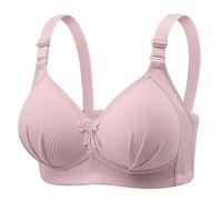 Cocila Sujetadores Mujer The New Large Size Bra Gathered Without Ring Thin Lifting Breast Up Support Middle Mother Back Underwear Ladies con Aros Sujetador Deportivo Push De Foam Sin Relleno