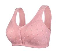 Cocila Sujetadores Reductores Bras For Women Adjustable Strap Full Coverage Up Comfortable No Underwire Wireless Sujetador Sin Espalda Top Aros con Relleno Mujer Algodon Nina Color Carne