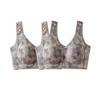 Cocila Uso Diario Camiseta Cómoda Sin Anillo De Acero Sujetadores Soporte para Mujer, con Correa Ajustable, Total, Cómodos, Aros, Inalámbricos Aros Mujer Sujetador Muy Reductor Postoperatorio