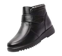 Cocila Women'S Fall And Winter Padded Warm Short Boots Heel Bota Niño Invierno Botas Altas Mujer Piel Negro Impermeables Vestir Botines Planos Ante Marron Negras Zapatos Hombre Moto De Lluvia