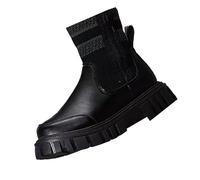 Cocila Women'S Sports Short Boots Women Autumn And Winter New Station Big Size A Stirrup Socks Botas Baratas Mujer Invierno Tacon Botines Piel Marrón Oscuro Pitillos Planos Ante Calcetines